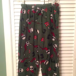 Nightmare Before Christmas fleece pants